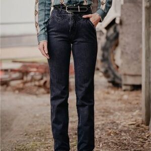 Cruel Denim Quinn Black Barebacks